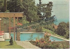 Hotel Eden - Elisabeth Gunten Schweiz Postkarte mit Stempel