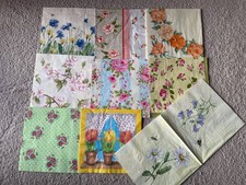 9 verschiedene Servietten Pack