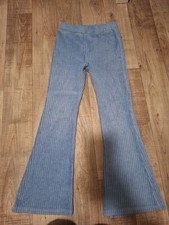 Hose Schlaghose Blau Mädchen