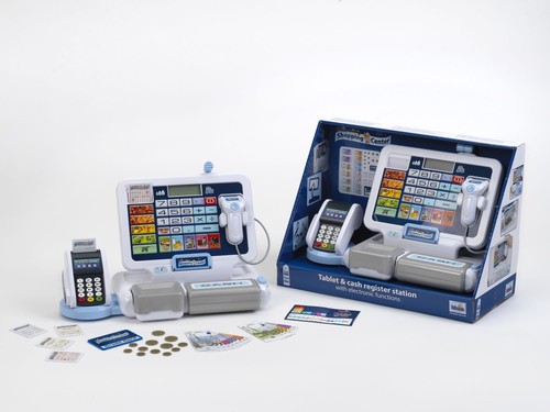 Tablet kassenstation mit - tablet, &