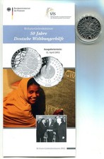 10 Euro BRD 2012 G Silber PP