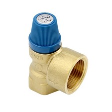 Caleffi Membran Sicherheitsventil 3/4 Zoll 6 bar Überdruckventil Heizungsventil