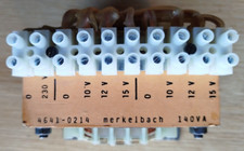 Transformator 230Volt 10V 12V 15 Volt 140 VA Merkelbach