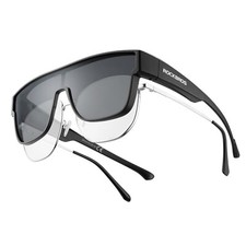 ROCKBROS Polarisierte Fahrradbrille über Kurzsichtige Brille Unisex Sportbrille