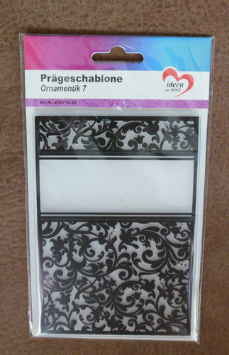 Prägeschablone ornamentik - prägeschablone, "