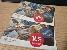 12x Rossmann Coupons Gutscheine 10% auf alles! gültig bis 30.11.2025