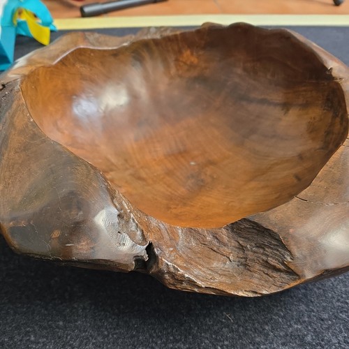 Holzschale groß schwer - holzschale,, schwer,