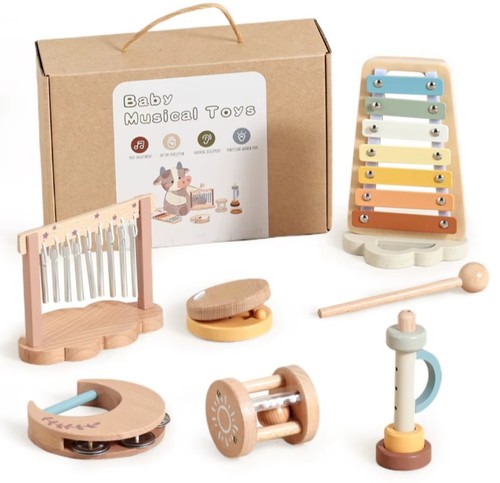 Montessori holz musikspielzeug - holz,