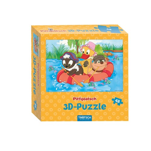 Puzzle boot trötsch - 3d,