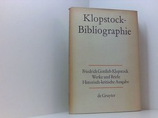 Klopstock-Bibliographie: Werke