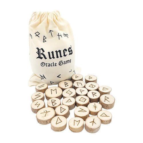 Puraja runensteine set holz - puraja,