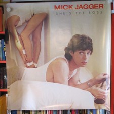 Mick Jagger - She´s the Boss - Poster Plakat Rolling Stones Promotion