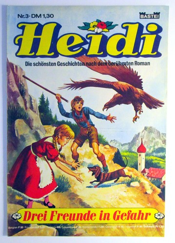 Heidi comic heft - heft, drei