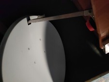 Satellitenschüssel ca. 80cm incl. doppel (twin) LNB und Halterung neuwertig!!