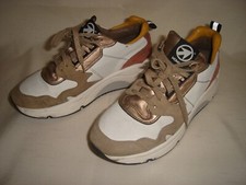 MOMINO Hochwertige Damen Schuhe Sneakers Made in Italy Echt Leder Bund Gr.41