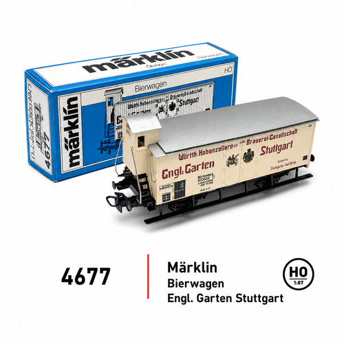 Märklin 4677 bierwagen engl - märklin,