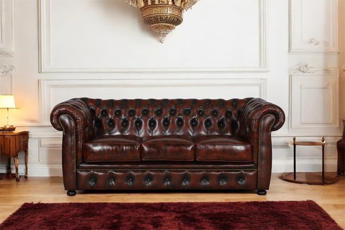 Sofa chesterfield sitzer - sofa,