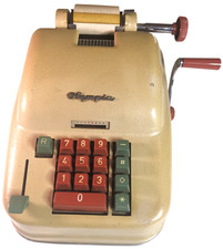 Olympia rechenmaschine vintage - olympia,