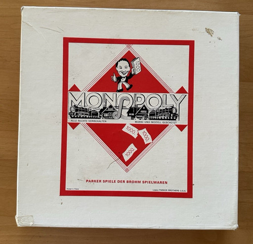 Monopoly parker art 601 1011 - monopoly,