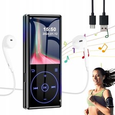 Bluetooth MP3 Musik Player Portable MP3 FM Radio Ultra-dünne Student MP3 32GB DE