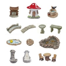 Miniatur Stein-Garten Zubehör