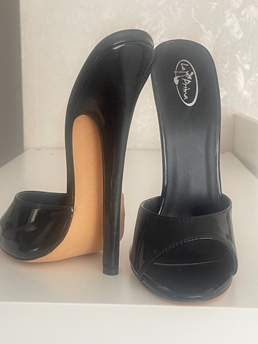 Extreme high heels mules - heels,