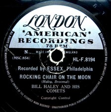 0049/ BILL HALEY-Rocking chair on the moon-Ten little indians-78rpm Schellack
