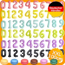 MACARON FOLIENBALLONS ZAHLEN -