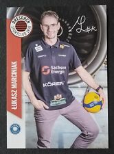 7802 Lukasz Marciniak Dresdner SC Volleyball 2023/24 AK Druck signiert