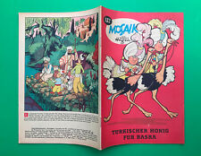 WIPA Original Mosaik Digedags Nr. 132 Türkischer Honig für Basra 1967 Z. 1-2