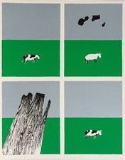 Young Voss / Siebdruck / 100  Exemplare / handsigniert von 1970