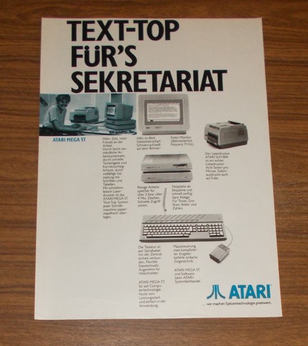 Seltene werbung atari - seltene, mega