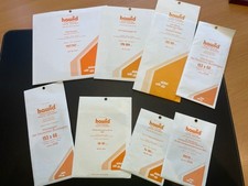 Hawid klemmtaschen glasklar, 8 Pakete, unterschiedliche Formate, Neu, ungeöffnet