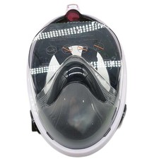 Schnorchelmaske Erwachsene Tauchausrüstung Vollgesichtsmaske CO2 sicher Wasserdi