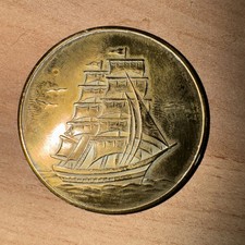 Gedenkmünze Segelschiff Seute
