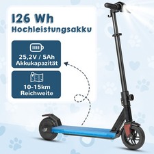 Vankel 6.5Zoll Schwarz Kinder Escooter Faltbar 150W Höchstgeschwindigkeit 14 km
