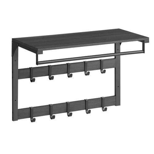 Wandgarderobe mit ablage - wandgarderobe,,