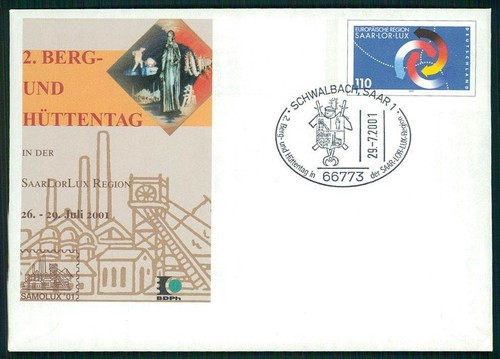 Brd privat ganzsache 2001 - privat-ga,