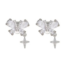 Sparkling Zirconia Butterfly