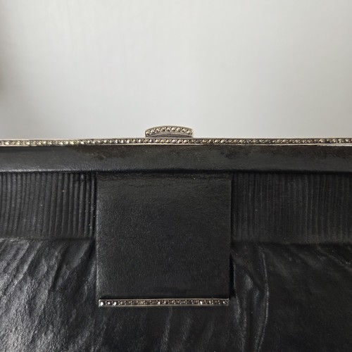 Abendtasche silberfassung - abendtasche,
