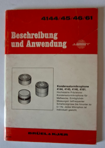 Bruel kjaer 4144 45 - bruel, &