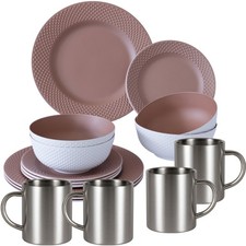 Melamin Geschirrset 4 Personen