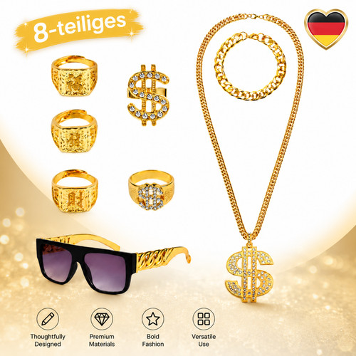 Hip hop dollar anhänger - hip, dollar-anhänger