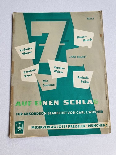 Auf einen schlag heft - -,