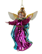 Engel Weihnachtsengel Glas