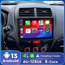 6+128G  8-Kern LTE DAB Carplay Android13 Für Mitsubishi ASX 2010-2016 Autoradio