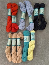 11 x Stickgarn,  250 g, DDR