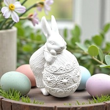 Häschen Ei Silikon Gießform