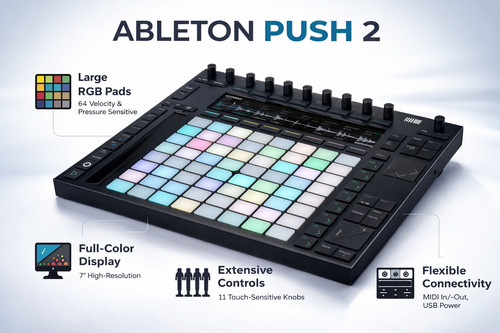 Ableton push 2 live - ableton,