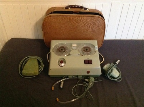 Vintage philips diktiergerät - vintage,